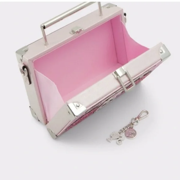 🔥SALES Rare🎀BarbieX Aldo Barbiebeat Boombox Crossbody Bag LIMITED EDITION New!✨️ - Picture 3 of 8